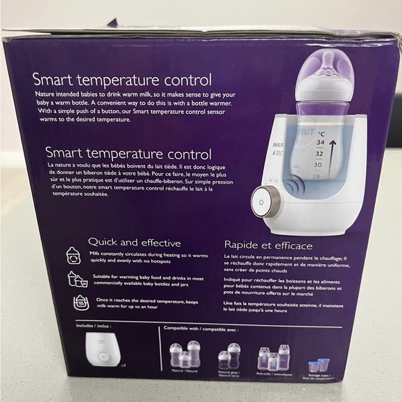 Philips Avent fast Bottle Warmer, New - Picture 3 of 4